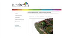 Desktop Screenshot of interface05.com